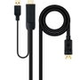 Nanocable Cable Conversor HDMI a DisplayPort 1.8m Negro